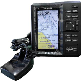 Garmin GPSMAP 585 Plus GPS Chartplotter with Chirp fish finder - Dual Frequency